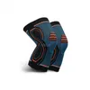 Ginocchiere Protezioni Pad Antiscivolo Pratiche attrezzature per il fitness Gear Knitting Durevole Sport Nylon traspirante