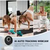 Webcams Delux DC07 Webcam AI Humanoid Smart Tracking USBカメラ付きRemote Control Autofocus HD 1080p PCコンピューターラップトップ用