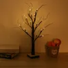 Strings USB Twigs High Simulation Snow Christmas Tree Light Table Lamps Night For Home Indoor Wedding Party Bar DecorationLED StringsLED LED