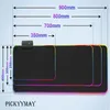 Коврики большой офисный коврик для мыши со светодиодной подсветкой RGB, коврик для мыши Gamer Space Universe, игровой коврик для мыши, клавиатура, вычислительный аниме, настольный коврик для CSGO