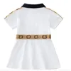 Новый стиль маленькие девочки платья летние детские платья с коротким рукавом