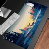Pads 90x40cm Mouspad pour Deep Forest Firewatch Gamer Gamer Mousepad Gaming Mouse Pad grand verrouillage Edge Clavier 70x30 cm Mat
