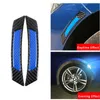 New 2Pcs Car Reflective Strip Anti-collision Warning Safety Mark Auto Side Anti-scratch Strip Car Door Bumper Sticker Car accessorie