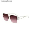 2023 nouvelles lunettes de soleil en nylon TR femmes modèle en métal pointu Cargo lunettes de soleil conduite lunettes même Style droite deux pour un