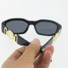 女性のためのクラシックブランドレトロデザイナーサングラス2023アイウェアブライトブラックフレーム66mmレンズサングラスメンレクタング6カラー眼鏡を選択する