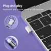 Dizüstü bilgisayar ergonomik klavye multimedya dilim fare tarağı için kombinasyon jöle tarak slim 2.4g kablosuz klavye ve fare seti