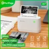 Printers PeriPage Portable Thermal Bluetooth Printer A9 203dpi Thermal Picture Photo Invoice Mini Wireless Printer for Android IOS