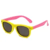 Lunettes de soleil pour enfants Garçons Lunettes de soleil mignonnes anti-ultraviolets pour enfants Lunettes de soleil polarisées à la mode pour filles