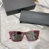 サングラス男性女性のための高級デザイナーサングラスヒョウ猫の目の形のフレーム眼鏡Lunette de Soleil Fashion UV400 Protection 5a