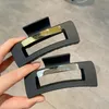 GG Fashion Clips de diseñador de mujer Cañas Grandes cangrejos cuadrados Clip Accesorios para el cabello Batina para mujeres