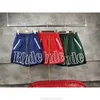 Designer Short Fashion Casual Clothing Beach Shorts Trend Brand Rhude Pill Zipper Shorts High Street Casual Summer Mens Sports Basketball Pants JOGGERS SPOR90