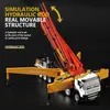 Huina modèle 1:50 alliage métal voiture pompe à béton camion jouet mélangeurs Simulation tige hydraulique moulé sous pression ingénieur de construction