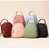 Schultaschen Mini-Rucksack Geldbörse für Frauen Damen Tote Multifunktions-Luxus-Schultertasche Einfarbige lässige Damentasche