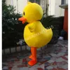 Costumes de mascotte de gros canard en caoutchouc jaune Carnaval Hallowen Cadeaux Unisexe Adultes Fantaisie Jeux de fête Tenue Vacances Publicité extérieure Tenue Costume