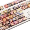 Accessoires Variété japonais Anime PBT Space Keycaps AHEGAO KEYCAPS 6.25U CAPS SPACIERS ESC SPACIE