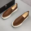 Summer Designer Men Hollow Out Boad Shoes Causal Flats Moccasins Luxury Punk Rock Walking Sneakers D2H55