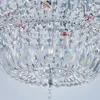 Kolye lambaları Light Lüks Led Avize Kristal Oturma Odası Yemek Avrupa Üst düzey gümüş aydınlatma