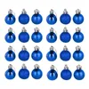 Party Decoration Christmas Tree Ornament Hanging Ball Plastic Display Pendant 24st Huskörsmöbler