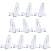 Hooks 10pcs Clear Premium Multi-use Acrylic Easel Small Coin Stand Display Stands For
