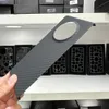 Echte koolstofvezel Aramid Slim Case voor Tecno Phantom v Fold matte achteromslag