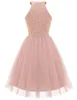 Short Homecoming Dresses Sequins Jewel Ball Gown Zipper Tulle Party Gowns Princess Plus Size Mini Birthday Prom Graudation Cocktail Party Gowns 37