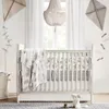 Lustres Weathered Blanc Bois Perles Lustre Éclairage Pendentif Chambre Lumières Pour Pépinière Bébé Chambre Salon Suspension Cuisine Lampes