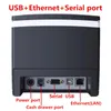 Stampanti USB Ethernet Serial Tre porte sono integrate in una stampante 80 mm POS di stampa POS Bill taglio automatico