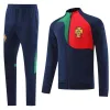 2022 2023 Men do tracksuit Men Portugal 22 23 Full Zipper Long Slove Soccer Jersey Treinamento Suorder