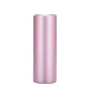 20oz Straight Tumblers Sublimation Texture Powder Glitter Mugs with Plastic Straw Lid Double Wall Vacuum Insulated Portable Water Cup 528