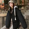 Women's Trench Coats Nice Cotton Coat Women's Short Korean Winter Down Jacket Loose Bread Thickened Student Overcoat Women Parkas