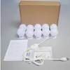 Makyaj aynası Vanity LED ampuller Kit USB Şarj Portu Kozmetik Işık Makyaj Aynaları Işıklar Ampul Dimmable Parlaklık