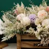 Faux Floral Greenery Artificial Dandelion Flowers Centerpieces for Tables Home Living Room Decor Fake Pampas Grass Wedding Arrangement Bridal Bouquet 230526