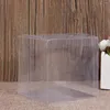 Papel de regalo 10 piezas Cajas de cubos transparentes Caja de panadería Favor claro