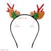 Haarclips Barrettes Fashion Christmas Tree Elk Antlers Bell Hoofdband Dames Accessoires Schattig Creative Girl Retro Fine JewelryHair