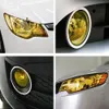 New Film Self-adhesive Fog Lamp Headlight Tail Light Tone Car Light Sticker Durable Tint Vinyl Film Sticker Car Interior Accessories