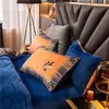 Luxury Orange Designer Bedding Sets
