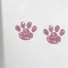 New Dog Claws Bear Paw Stickers Diamond Colorful Lovable Universal Multi-color Car Accessories Car Sticker Safety Material Durable