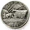 EUA 1926-S Oregon Trail Memorial Half Dollar Silver Plated Copin Coin