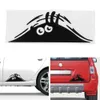 새로운 자동차 스티커 및 데칼 자동차 데칼 재미있는 창조적 인 3D 큰 눈 검은 눈사람 쿨 자동차 스티커 자동차 액세서리