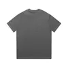 T-shirt da uomo Designer 2023 Summer Mens Plus Tees Polo Uomo t shirt uomo lettera stampa manica corta camicie grigie t-shirt in cotone donna C2J5