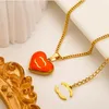 Famous Women Pendant Necklaces Brand Double Letter Designer Gold Plating Necklace Link Chain Clavicular Fashion Jewelry Accessores Gifts