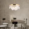 Chandeliers American Bubble Chandelier Modern Light Luxury Gold Led Pendent Lamp Living Room Bedroom Study Simple Creative Glass Lamps