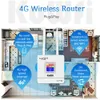 Router router kuwfi wifi con scheda SIM sbloccare router wireless da 150 Mbps 4G con antenne esterne attraverso le pareti supportano WPA/WPA2