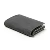 Portefeuilles Business Bank Holder Hommes Wallet Coin Leather Aluminium Box CardHolder With Money ClipsPurse Billetera