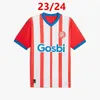 23/24 Maillots de football du FC Girona 2023-2024 TSYGANKOV CASTELLANOS RIQUELME STUANI ARNAU LOPEZ IVAN MARTIN à domicile troisième haut de maillot de football