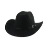 2023 Cowboy Hat Western Cowboy Cowgirl kapelusz czapki kowbojskie czapki dla mężczyzn szerokie grzbiet khaki kawa czarny brytyjski top sombrero hombre sombrero