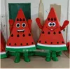 2023 Halloween Lovely Watermelon Mascot Costume Cartoon Fruit Anime Theme Character Christmas Carnival Party Fancy Costumes Adults Size Birthday Outdoor Outfit