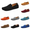 Men Casual schoenen Algemene vracht Beanie schoen Slip op zwart grijze kastanje groenblauw lifestyle sneakers joggen wandelen hete verkoop één o0rn#