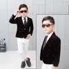 Garnitury Design Boys Formal Blazers kurtka szkoła dzieci Kurtka ukończenia dzieci formalny ślub urodzinowe garnitury Blazer Boys Jacket 230526