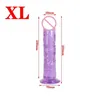 Sex Toys Masseurs 3 Taille Translucide Gelée Douce Gros Gode Réaliste Faux Pénis Butt Plug pour Femme Hommes Vagin Anal Massage Produits Pour Adultes